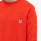 Paul Smith Men's Zebra Crew Sweat in Red