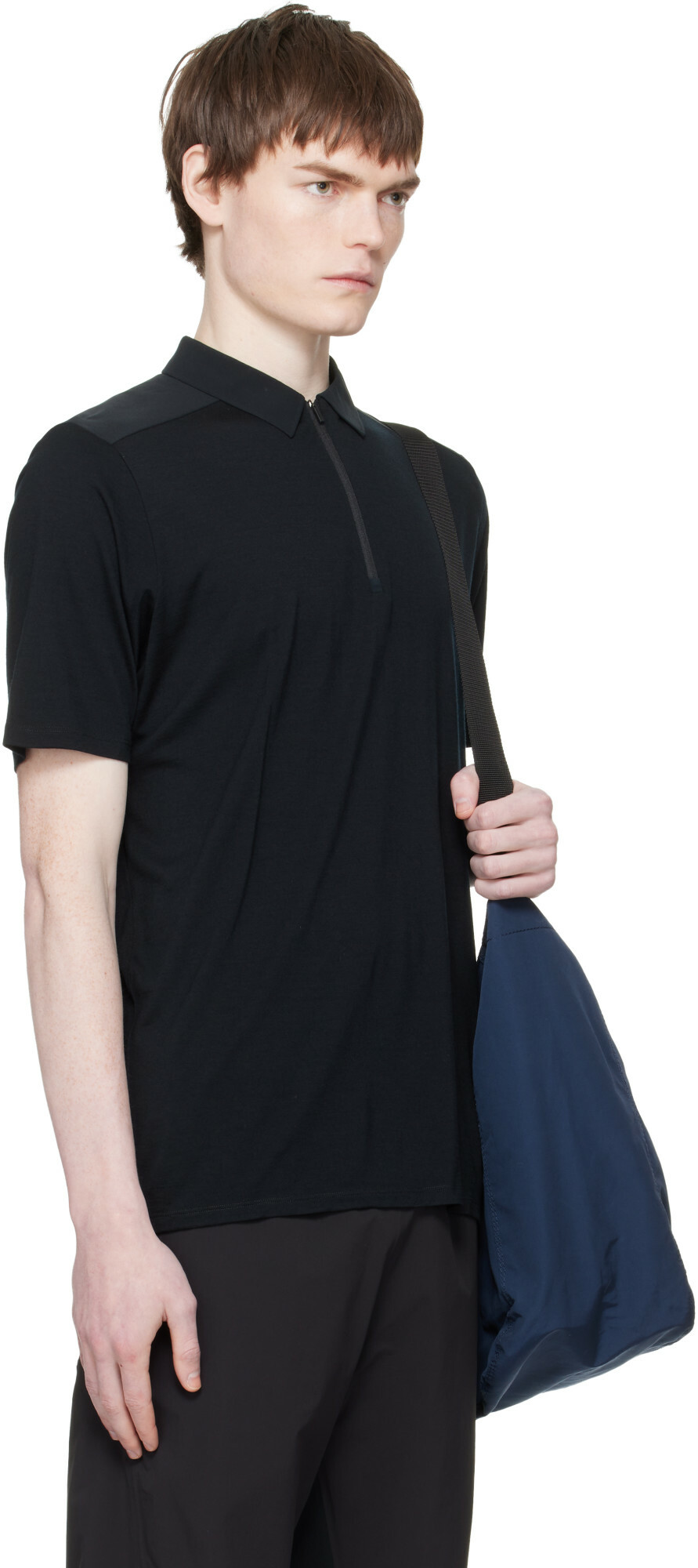 Veilance Black Frame S/S Polo
