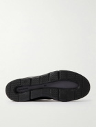 ON - Roger Federer The Roger Advantage Vegan Leather, Mesh and Rubber Tennis Sneakers - Black