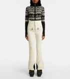 Perfect Moment Holiday Intersia wool bodysuit