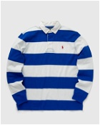 Polo Ralph Lauren Lsrugbym10 Long Sleeve Rugby Blue/White - Mens - Polos