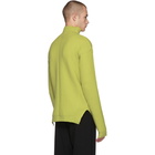 Rick Owens Green Fisherman Turtleneck