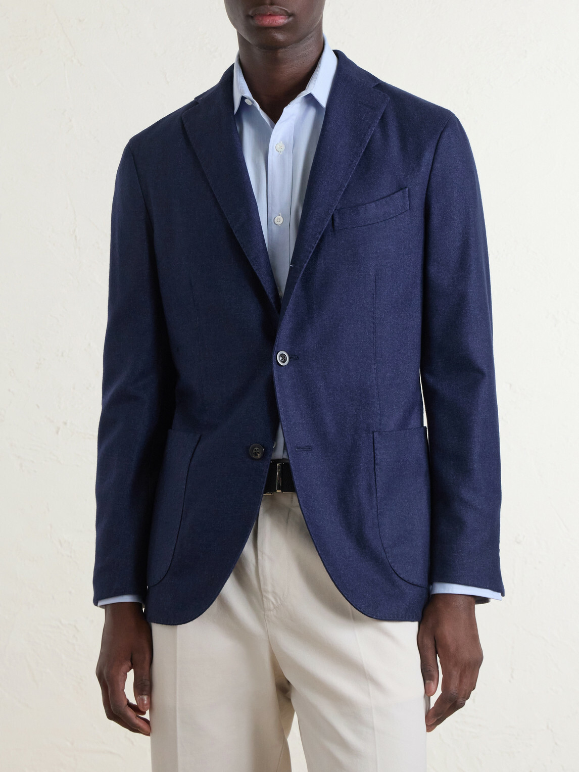 Boglioli - Wool-Blend Blazer - Blue