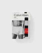 Calvin Klein Underwear TRUNK ICON COTTON STRETCH 3-PACK Black Mens Boxers & Brief