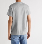 LOEWE - Logo-Embroidered Cotton-Jersey T-Shirt - Gray