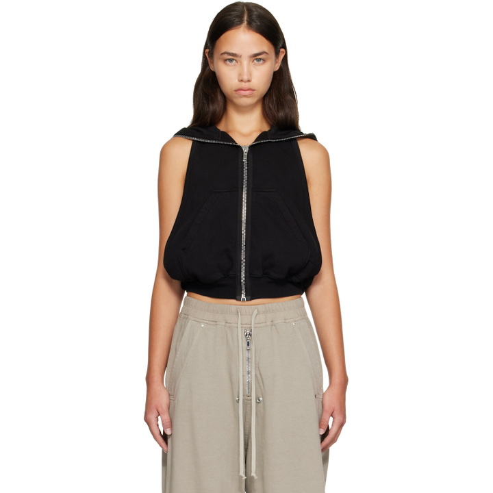 Photo: Rick Owens DRKSHDW Black Tower Cyclops SL Hoodie