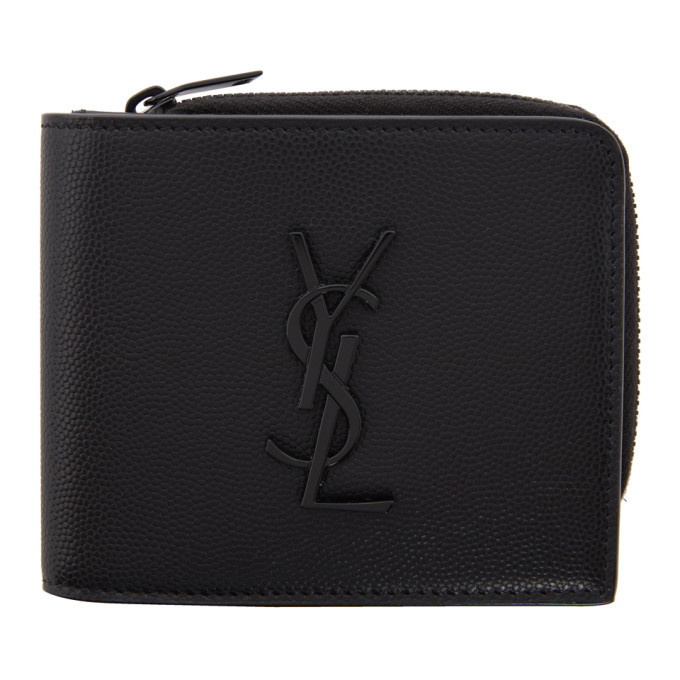 Photo: Saint Laurent Black Monogramme Wallet