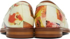 KidSuper White Collage Faces Printed Loafers