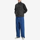 Pop Trading Company Men's Reversible Safari Vest in Anthracite