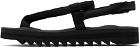 Suicoke Black KAT-3 Sandals