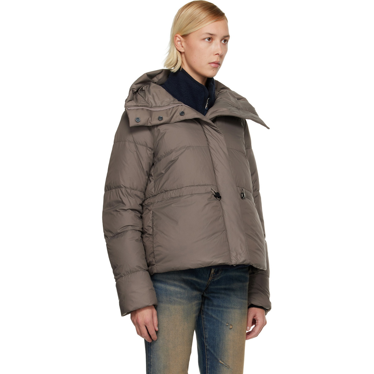 Canada Goose Taupe Montgomery Down Jacket
