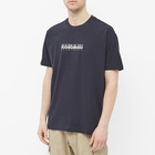 Napapijri Men's Sox Box T-Shirt in Blue Marine