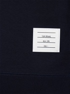 THOM BROWNE - Cotton Jersey Sweatshirt W/ Stripes