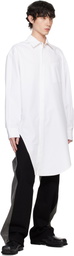 Mugler White Knot Shirt