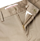 Orlebar Brown - Myers Slim-Fit Stretch Cotton-Blend Trousers - Neutrals