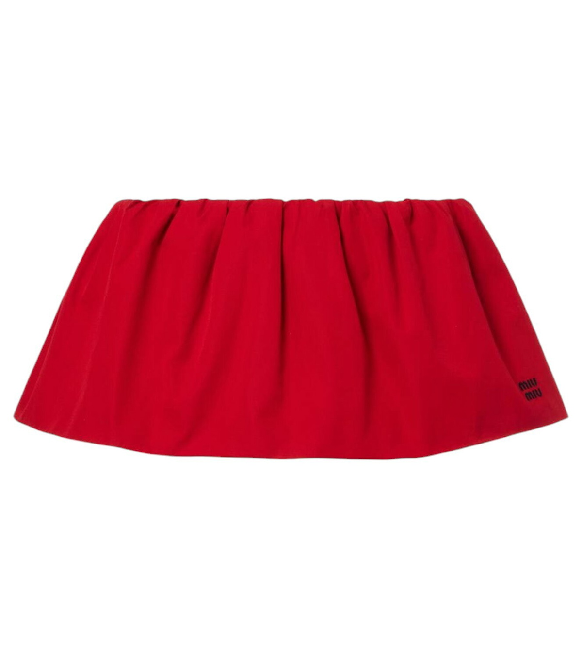 Miu Miu Wool Mini Skirt Miu Miu