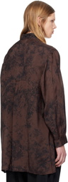 Y's For Men Burgundy Big Shirt