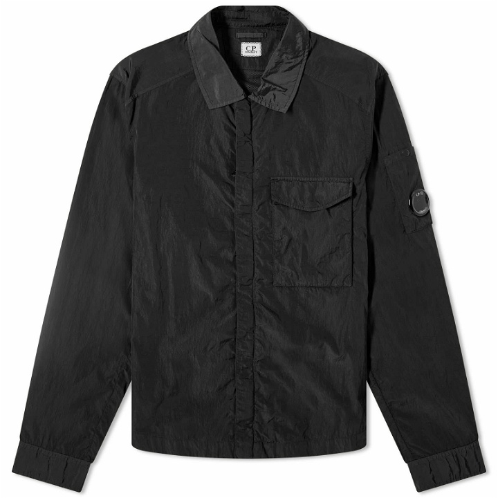 Photo: C.P. Company Men's Chrome-R Pocket Overshirt in Black