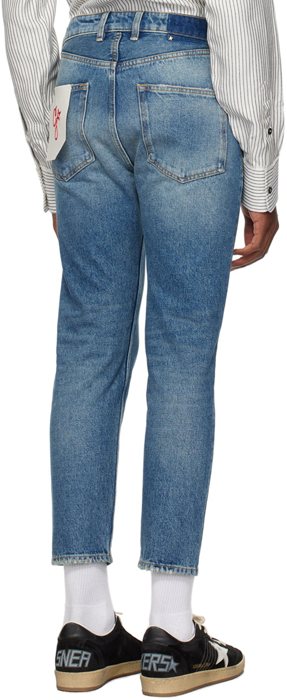 Golden Goose Blue Slim Fit Jeans