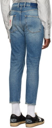 Golden Goose Blue Slim Fit Jeans