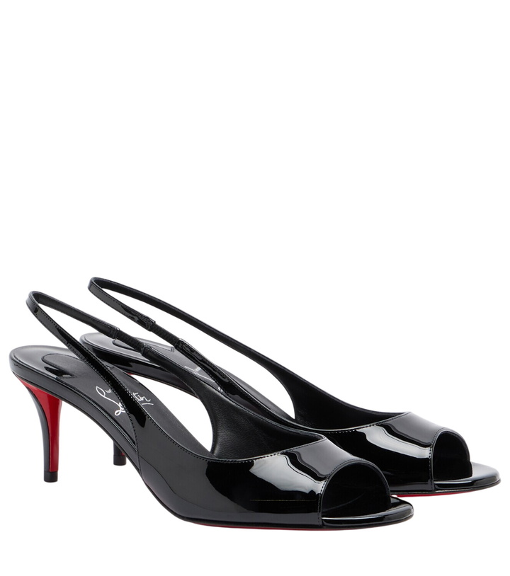 Photo: Christian Louboutin Miss Z patent leather slingback sandals