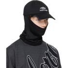 Balenciaga Black Neck Warmer Cap