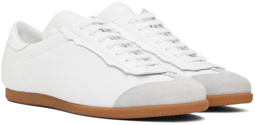 Maison Margiela White Featherlight Sneakers Maison Margiela