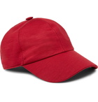 Z Zegna - TECHMERINO Wool Baseball Cap - Men - Red