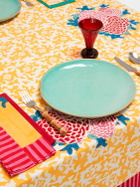 LISA CORTI Arabesque Corolla Rectangular Tablecloth