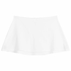 SKIMS Women's Drop Needle Pointelle Mini Skirt in Snow