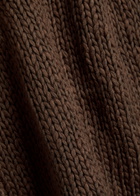 Free People Opal Cotton-blend Jumper Brown