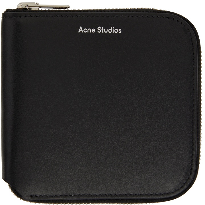 Photo: Acne Studios Black Zippered Wallet