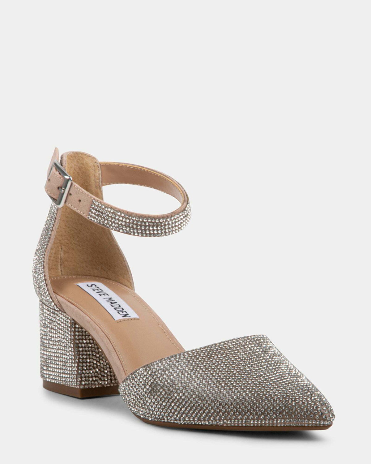 Steve Madden Dara-C1R Heels in Silver