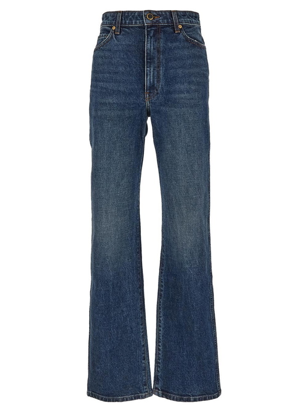 Photo: Khaite Straight Leg Jeans