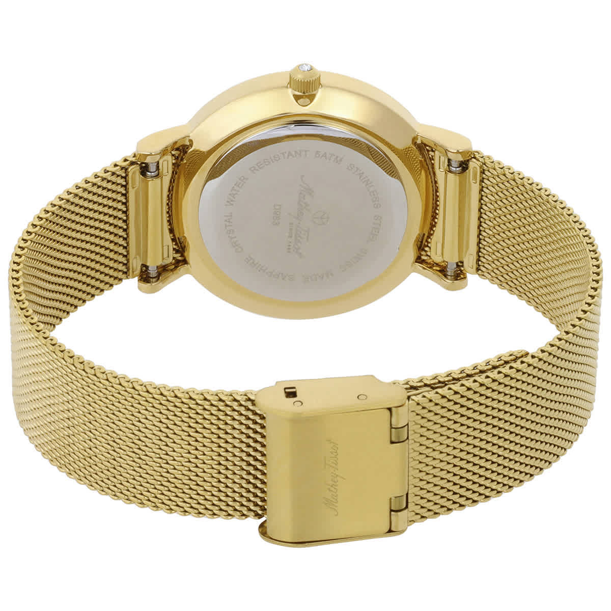 Mathey-Tissot Electra Quartz Diamond Black Dial Ladies Watch D983SPYN