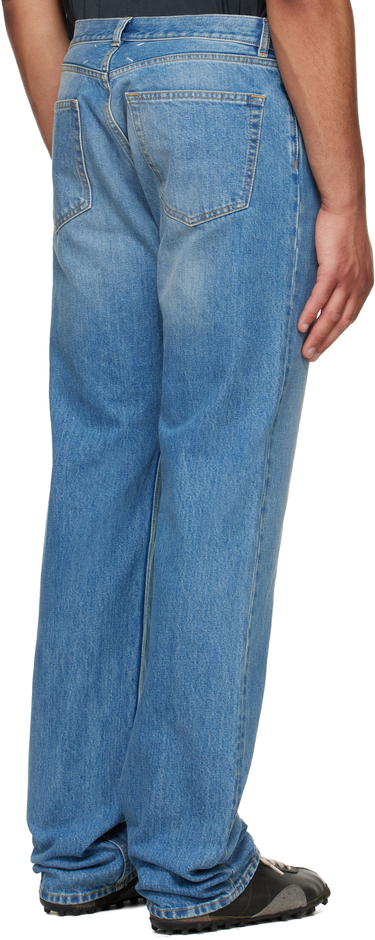 Maison Margiela Blue 5 Pockets Jeans