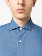 FINAMORE 1925 - Regular Fit Denim Shirt