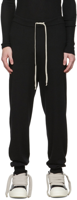 Photo: Rick Owens Black Cashmere Lounge Pants