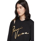 Versace Black Pin Signature Sweatshirt