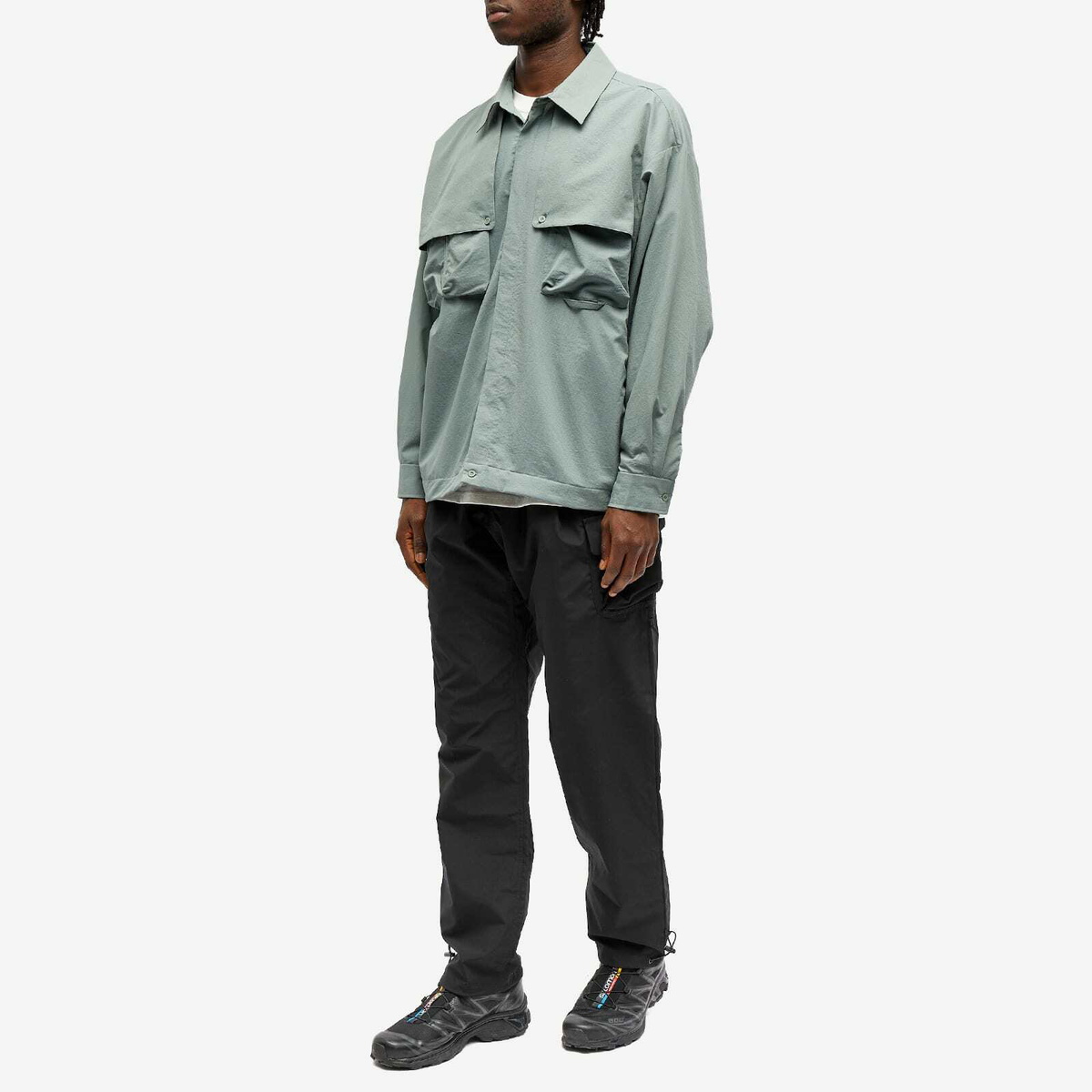 Gramicci Men's x F/CE. Long Track Pant in Black