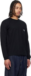 Comme des Garçons Homme Black Pocket LS T-shirt