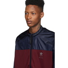 BED J.W. FORD Navy adidas Originals Edition Windbreaker Jacket