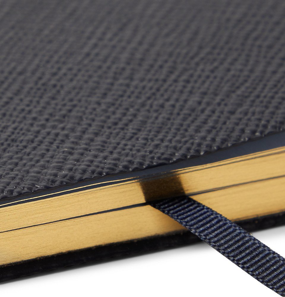 KINGSMAN + Smythson Panama Cross-Grain Leather Notebook for Men