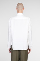 Ranra Maker Shirt In White Modal