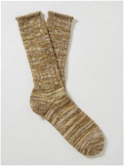 Anonymous ism - Ribbed Stretch-Cotton Socks