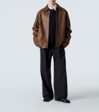 The Row Laing silk top