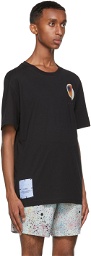 MCQ Black Relaxed Orbs T-Shirt
