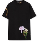 Loewe - Paula's Ibiza Printed Cotton-Jersey T-Shirt - Black