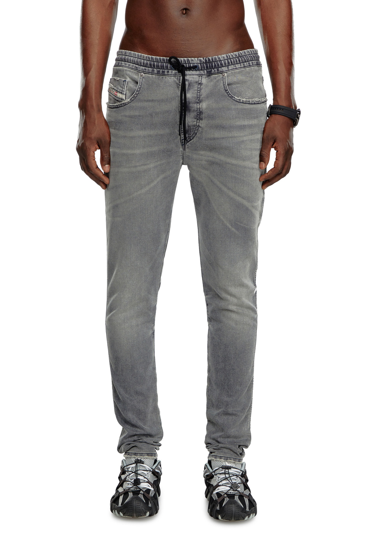 Diesel Black D-Strukt Jogg Jeans – David Lawrence