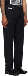 Moschino Black Moschino Tape Jeans